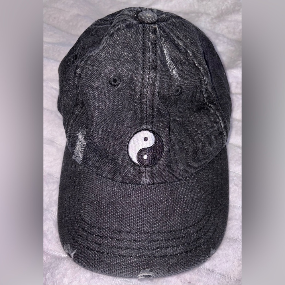 Junior Girls Yin/Yang Denim Hat